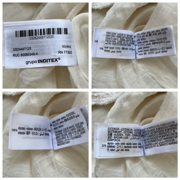 ZW COLLECTION TEXTURED BLAZER Size S - Picture 13 of 16